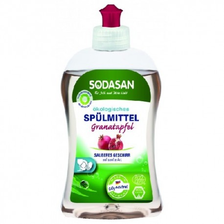 Detergent pentru Vase Lichid Bio Rodie 500ml Sodasan